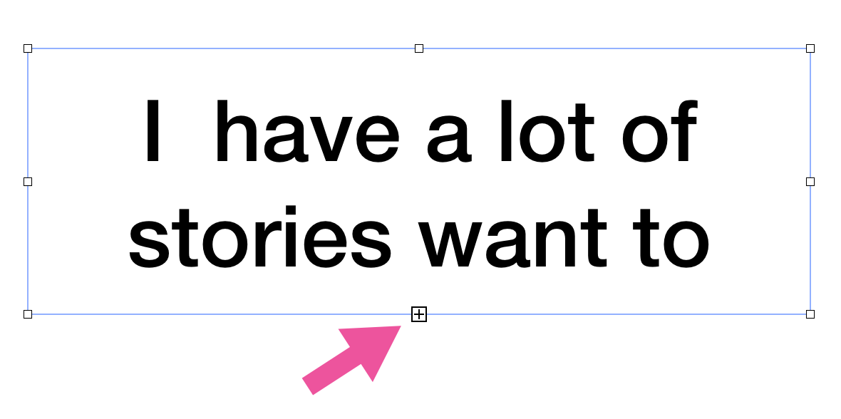 Plus mark is used for clipping indicator in Apple Keynote